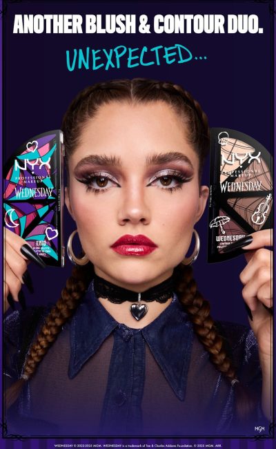 NYX x Wednesday: la colección dark & chic de maquillaje económico en México
